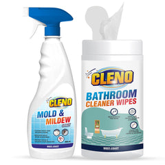 Cleno bathroom cleaner wet wipes - easy usage on-the-go