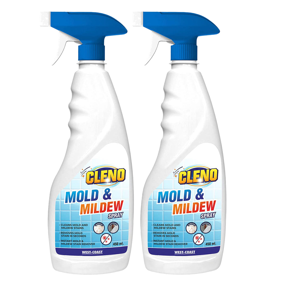 Cleno Mold Mildew Cleaner Spray - Multi-surface application