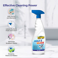 Cleno Mold Mildew Cleaner Spray - Window cleaning