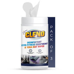 Cleno yoga mat wipes - ensuring hygiene