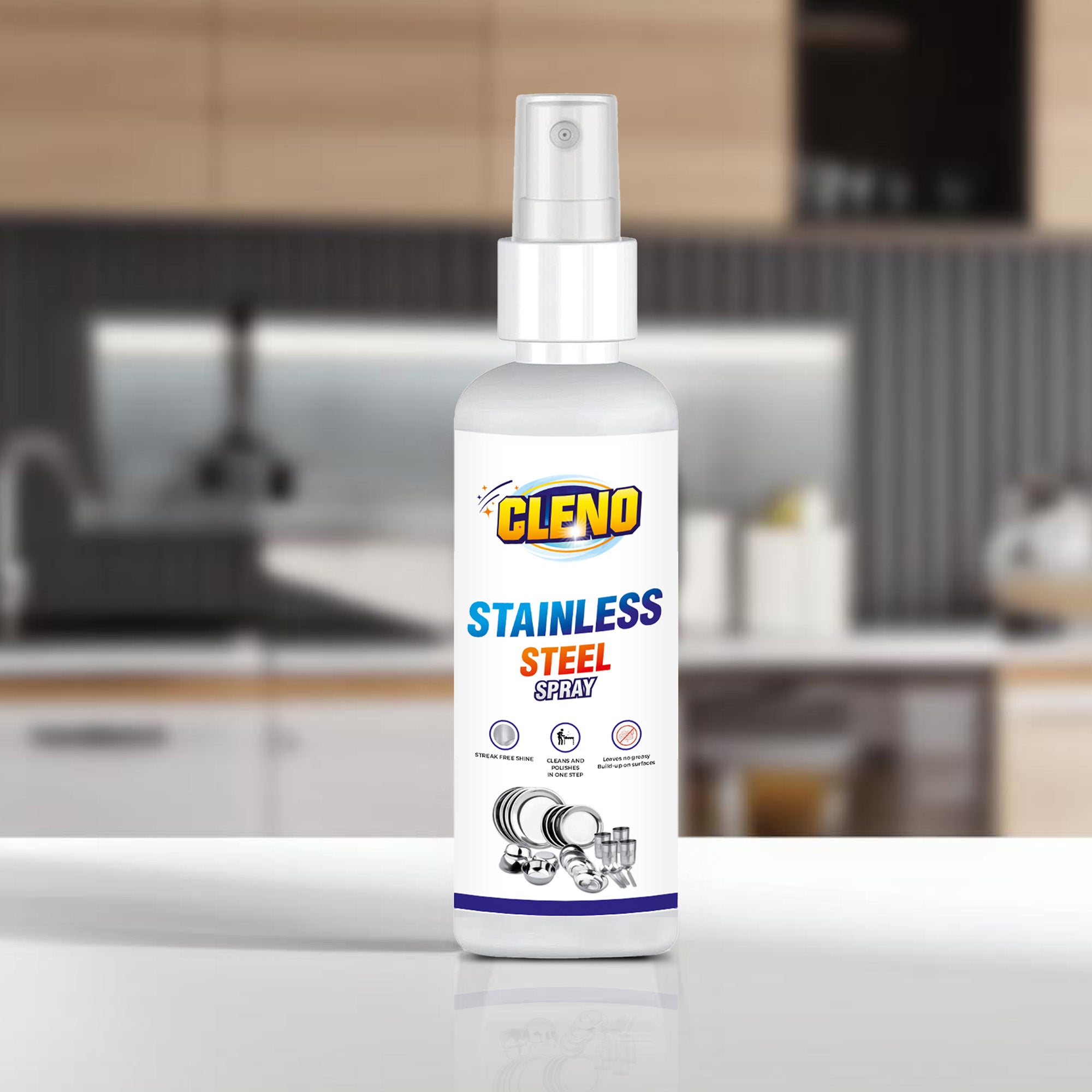 Cleno kitchen cleaner - safe for all surfaces