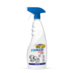 Cleno Stainless Steel Cleaner Spray Cleans Stainless Steel Surfaces/Stainless Steel Bottle/Kitchen Stainless Steel Appliances/Countertops- 450 ml (Ready to Use)