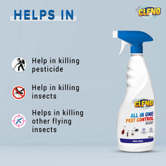 Cleno All in One Pest Control Spray | for Pest, Fungicide, Dust Mite, Bedbugs, Ants, Termites– 450 ml (Ready to Use)